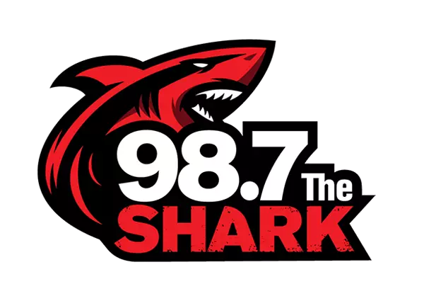 98.7 The Shark Radio logo